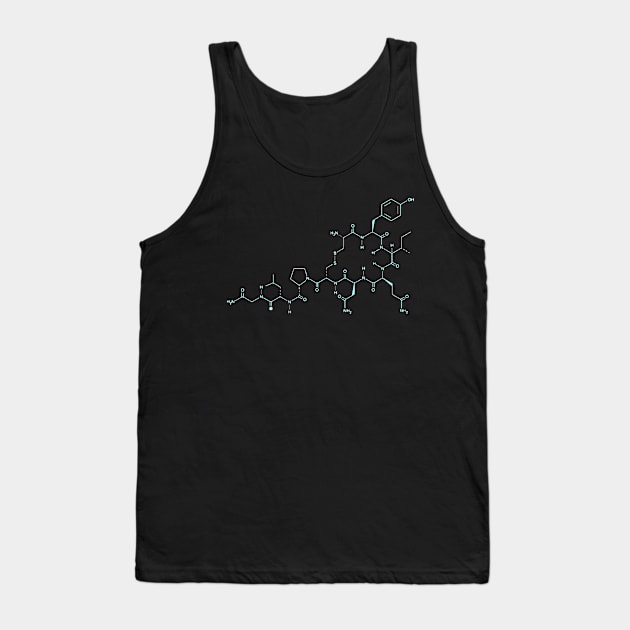 Oxytocin The love hormone Tank Top by Lamink